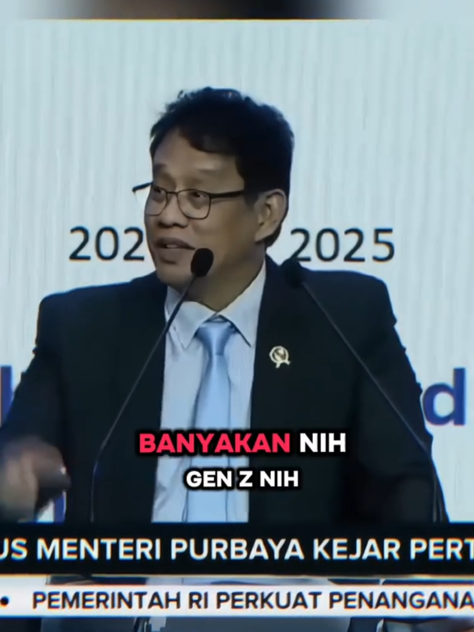 Baru kali ini adan mentri yang ngajak kaya bersama-sama 🤗 #purbaya #purbayasadewa #mentrikeuangan #genz #bersama 