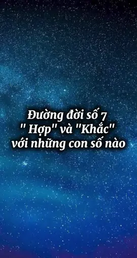 Đường đời số 7 