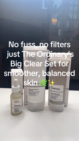 Keep it simple, keep it effective 💫 This 3-step Ordinary set is all you need for a clean, hydrated, balanced complexion 🌿 #tiktokmademebuyit #Dealdrops #TheOrdinary #SkincareEssentials #cosyseason 