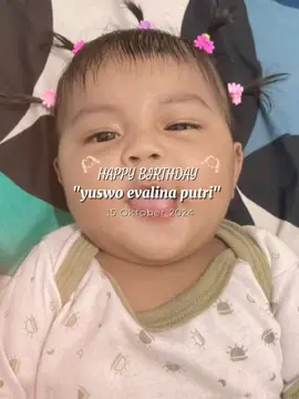 happy birthday yuswo evalina putri semoga panjang umur sehat selalu dan sayang dengan kedua orang tua nya@yuswo_peni #gsky👹 #fypppppppppppppppppppppp #4u #fypppppppppppppppppppppp #kalaugaksukaskip📵 