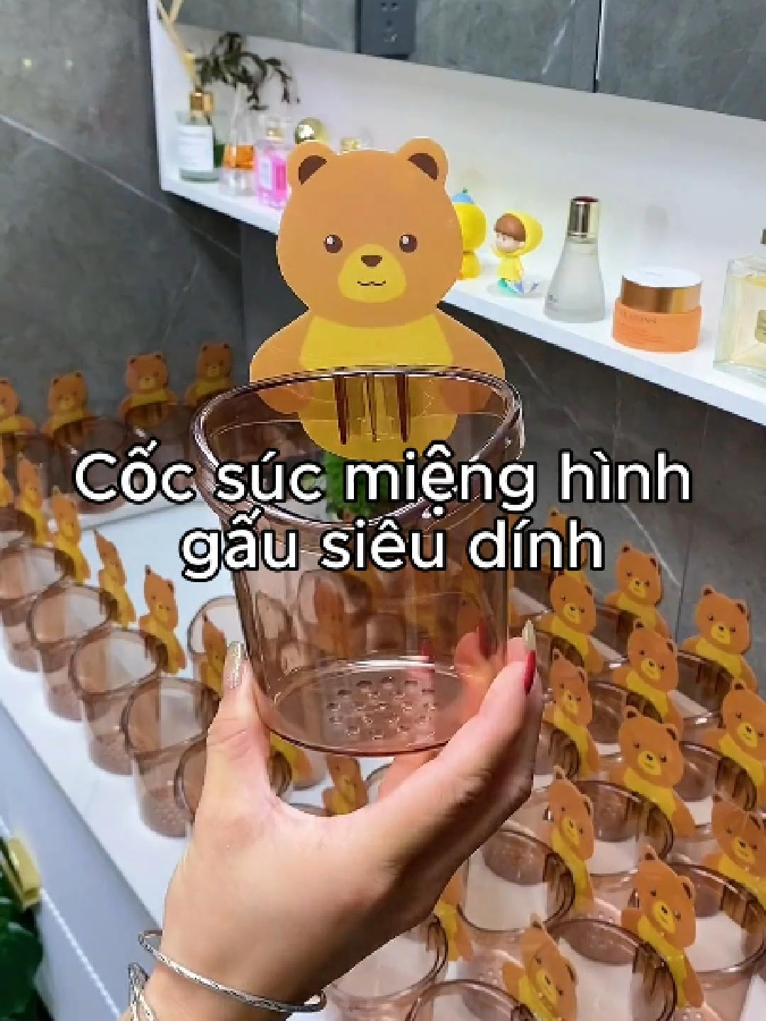 Cốc gấu dán tường dính siêu chắc - Cốc Có Lỗ Thoát Nước Tiện LợiCửa hàng của bạn#xuhuong #fyp #xuhuongtiktok #xh #learnontiktok #viral #review #thinhhanh#tiktokshop#learnontiktok #viralvideo #muataitiktok