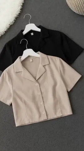 crop kemeja #crop #fyppp #lewatberanda #koreastyle 