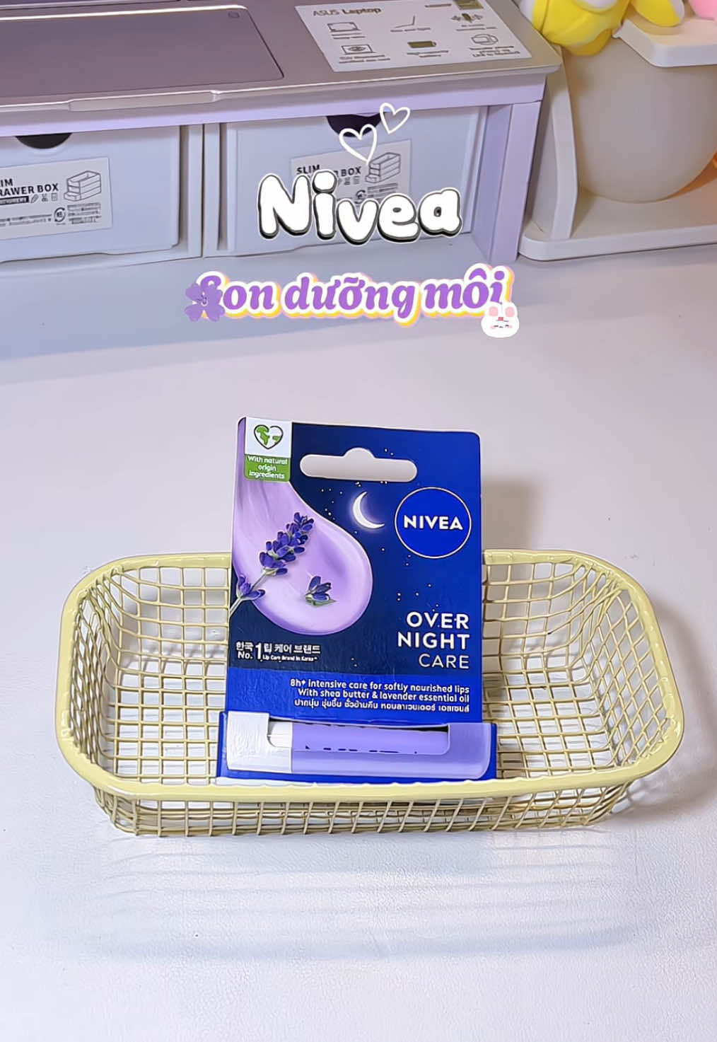 Son dưỡng môi chân ái của tuiii, mềm môi đã lắm mấy mom #nivea #sonduongmoi #sonduongnivea #sonduongkhongmau #sonduong 
