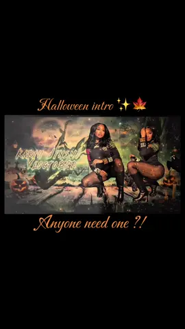 Halloween intro 🍁✨ Model:/ @karinjinsui 😍🫶🏽  #youtube #halloween #vlogtober #fyp #foryoupage 