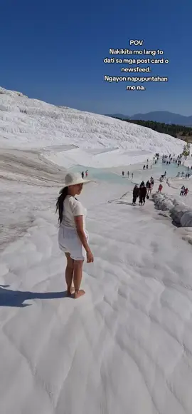 YOU SHOULD VISIT THE FAMOUS COTTON CASTLE, PAMUKKALE WHEN YOU VISIT TÜRKIYE! GRABE ANG GANDA! #filipinalivinginturkey #lifeintürkiye #lifeofamomof3kids #filipinaandturkishfamily #pamukkale 