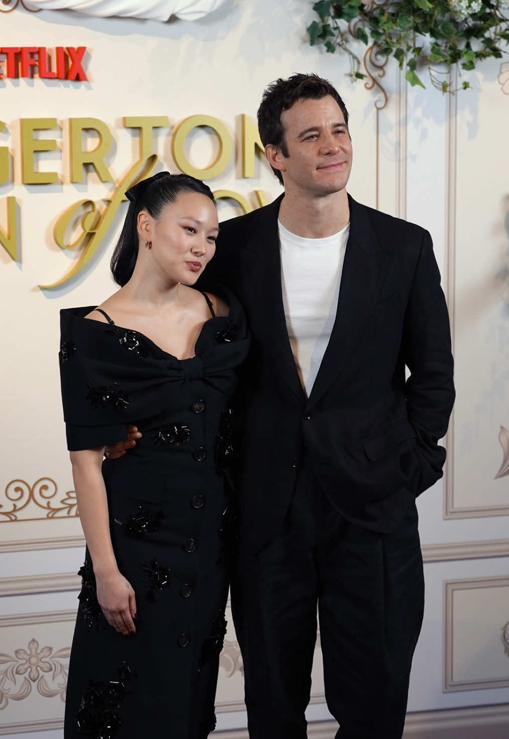 Caption: Bridgerton Season 4 will return in two parts, Part 1: January 29; Part 2: February 26. Get ready for a Benedict and Sophie Baek's love story. #bridgertonseason4 #bridgerton #benedictbridgerton #newbridgerton    Credit: Getty Images, Netflix 