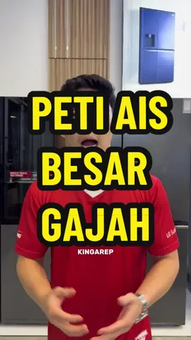 Peti Ais besar boleh bayar pelan pelan.. #fridge #inverter #lgsubscribe 