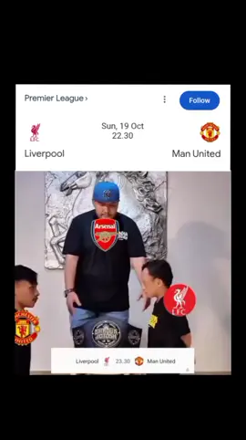 pertarungan tim kecil🤣🤣 #manutd #ggmu🔴 #liverpool #PremierLeague #meme 