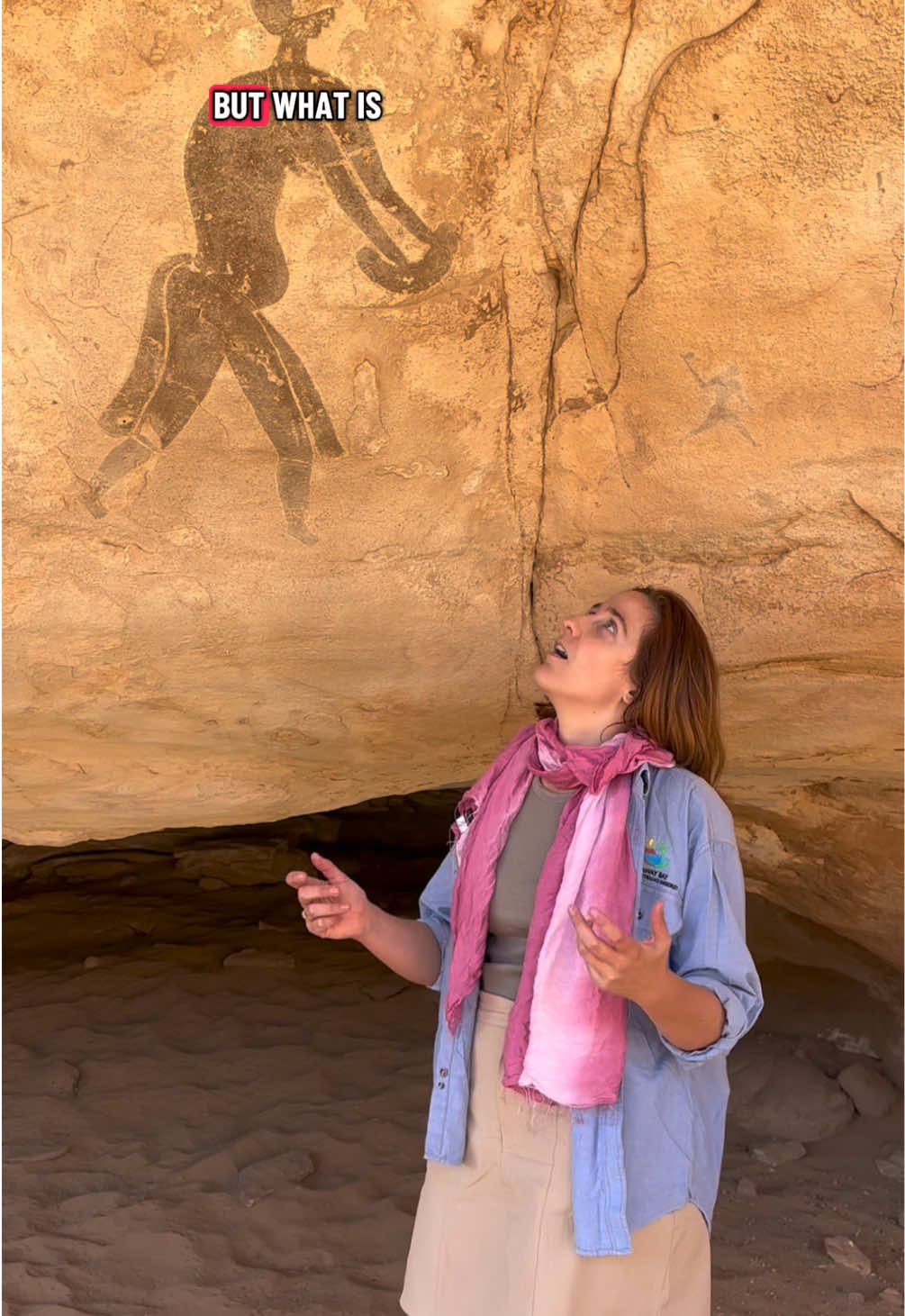 📍 Tassili n’Ajjer, an open air gallery that boasts 15,000 ancient artworks located in in the Algerian desert 🦂  #tassilinajjer #algeria #ancientart #rockart #archaeology 