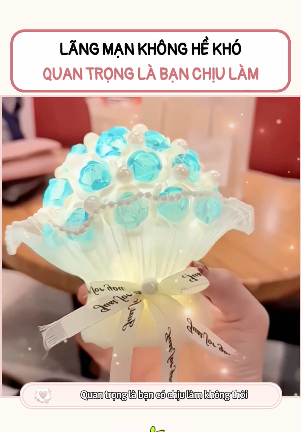 bó hoa đèn ngủ tặng bạn gái #quatangbangai #quatang #quatanghandmade #dennguhoa #quatangnguoiyeu 