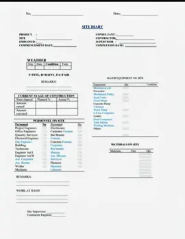 #civilengineering #construction_work_documents #sitediaries #workorder #construction 