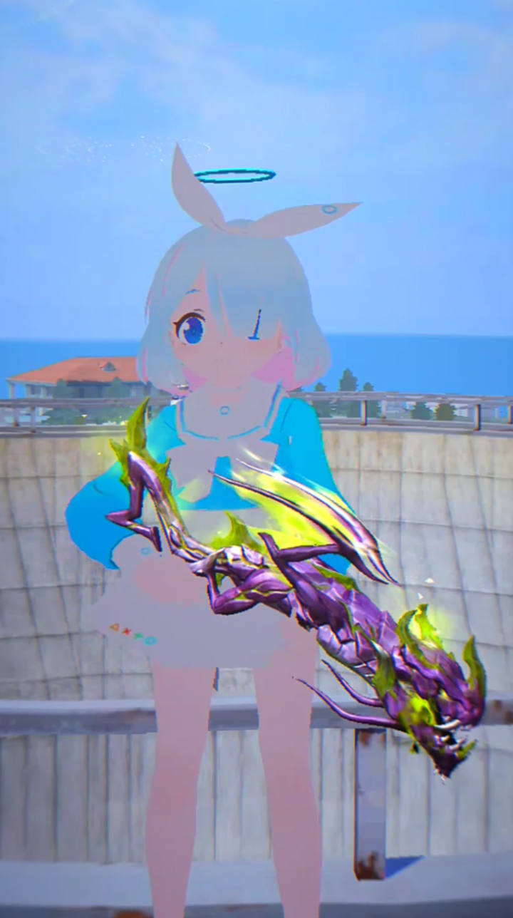 Arona jamsut 😹 Arona siap bantai bermuda loh ya😹 #epep #bluearchive #fyp #arona #gemburiq 