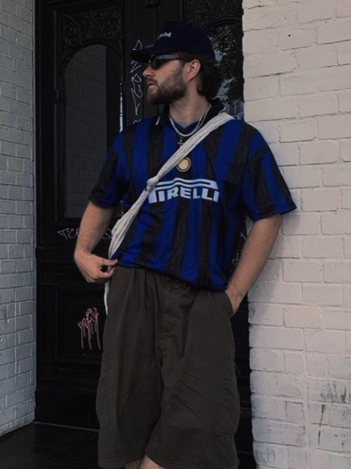 outfit jersey inter milan🥶🥵#paprandom #blokecore #outfitinspiration #jerseyvintage #templetcapcut 