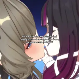 I love them I love Sandbina #genshin #GenshinImpact #columbina #sandronegenshinimpact #sandbina 