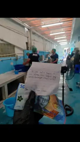 yee dapet sawer dari adek adek tu.. #mbg #sppg #cuciompreng #fyp 