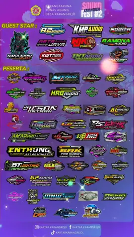 Daftar sound miniatur karangrejo boyolangu 25 Oktober ramaikan dulur