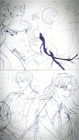 Sketch vs Final #commission #art #fyp #digitalart #ibispaintx 
