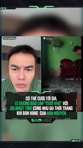 Gì chỉ cũng dám làm #saovbiz #tiktokgiaitri #leduongbaolam #hannguyen  