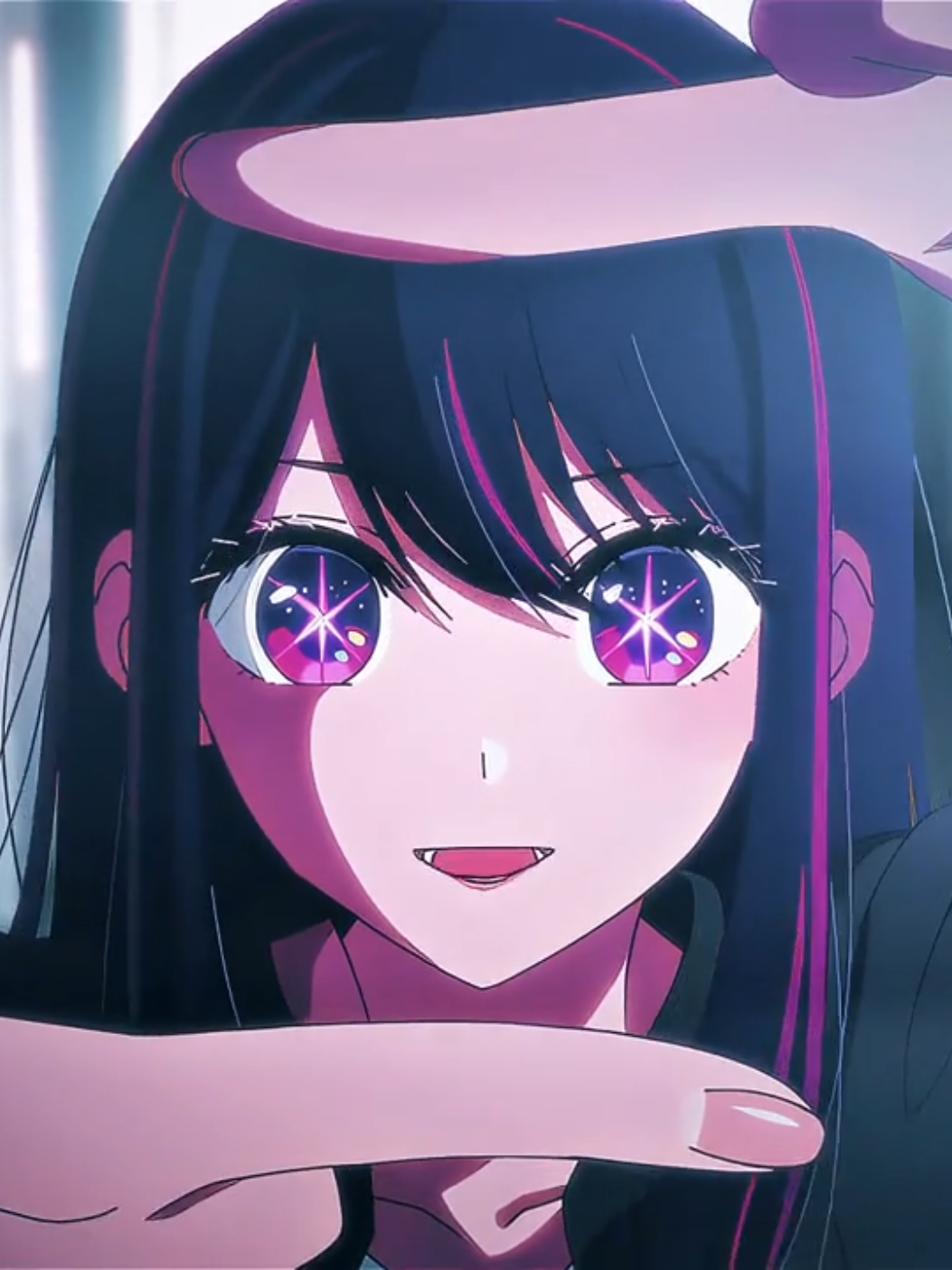 She is so beautiful 💜#aihoshino #oshinoko #waifu #anime #edit