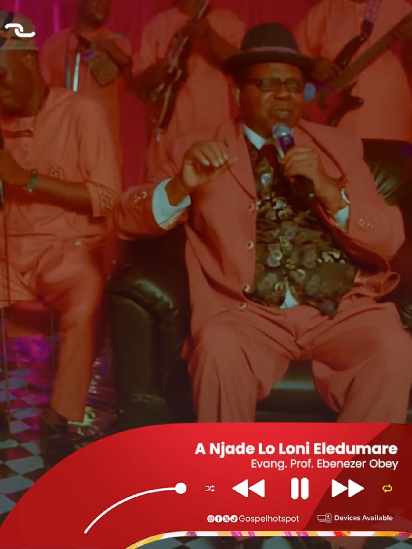 A Njade Lo Loni Eledumare - Evang. Prof. Ebenezer Obey  #GospelHotspot #GospelMusic #GospelSong #GoViral #YorubaGospel #Duet #GospelHotspotTV #GospelHotspotYoruba #YorubaMusic #YorubaSong #OrinEmi #EbenezerObey