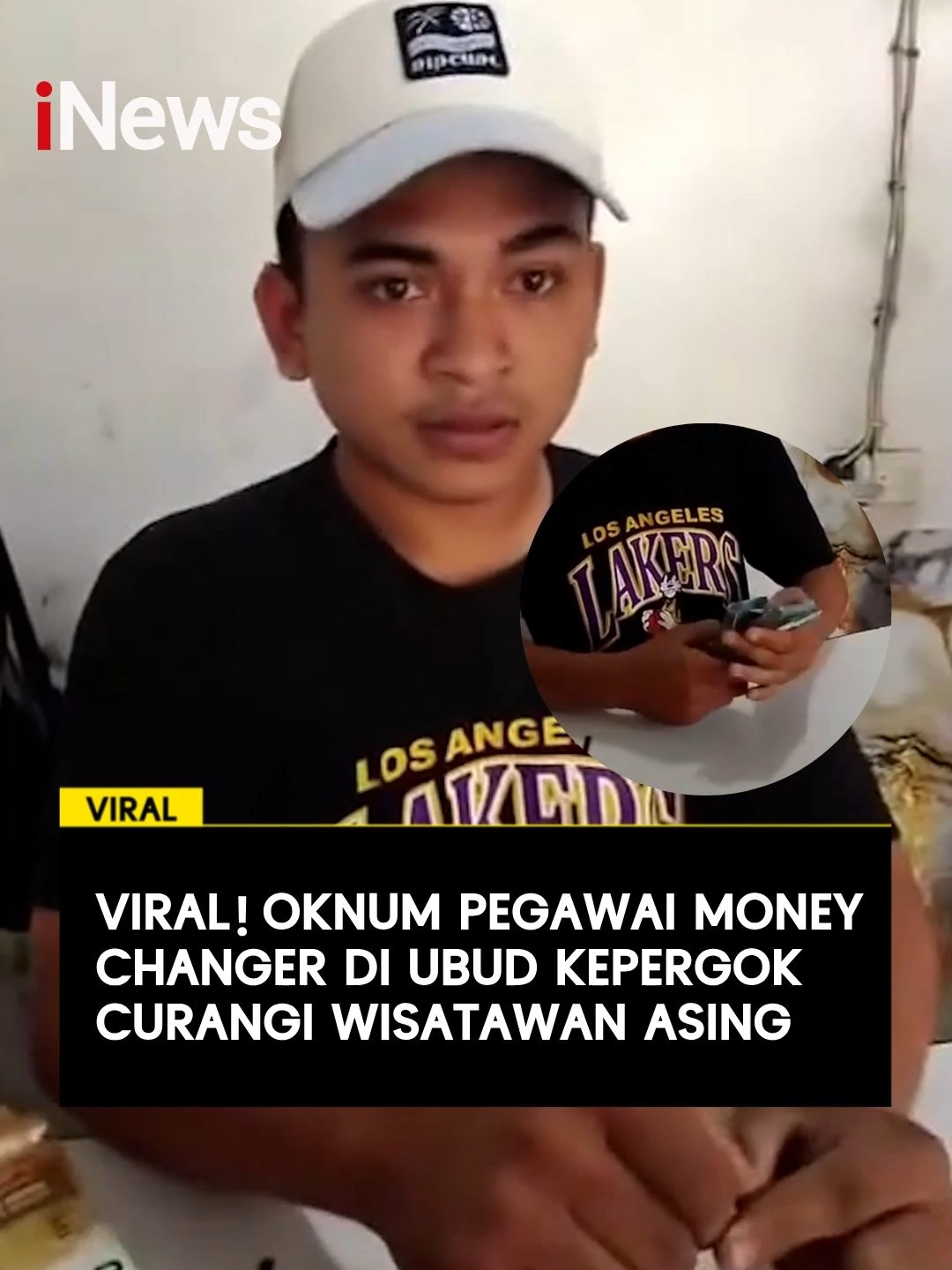Aksi curang pegawai penukaran mata uang asing atau money changer di kawasan Ubud, Bali, viral di media sosial usai kepergok oleh seorang warga negara asing (WNA). Peristiwa tersebut terjadi pada Sabtu (4/10/2025) sekitar pukul 13.00 WITA. Pegawai berinisial Gede SDY,20, asal Buleleng, diduga berusaha mengurangi uang hasil penukaran sebesar 500 Euro atau senilai Rp9.475.000. #Viral #MoneyChanager #Ubud #Bali #iNews