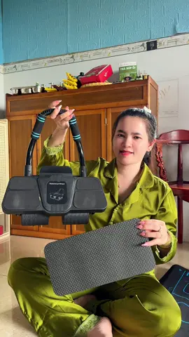 Công nhận có con lăn  tập trợ lực này em siêng tập hẳn ra ##ngoctuyen##review##conlantapbungtroluc 