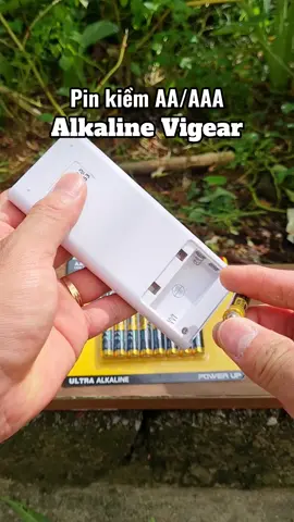 Pin kiềm vigear vỉ 8 viên không bị chảy nước #pin #pinkiem #vigear #pintieu 