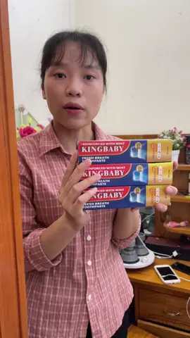 Kem đánh răng kingbaby #kemdanhrang #kemdanhrangbacha #kemdanhrangkingbaby 