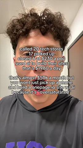 $1.9k a day from ai sites… you still calling it “oversaturated” 😭 Onepage is so goated - - - 12 - #onepage #onepageio #aitools #ai #techstore 