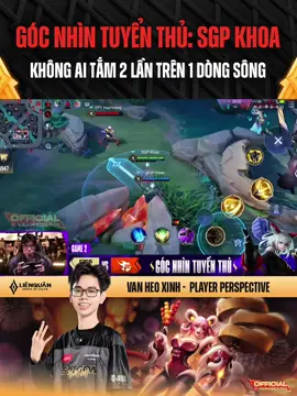 Không ai tắm 2 lần trên 1 dòng sông, nhưng với Khoa thì không... #AOGW25 #gocnhintuyenthu #SgpKhoa #vanheoxinh #ccpov 