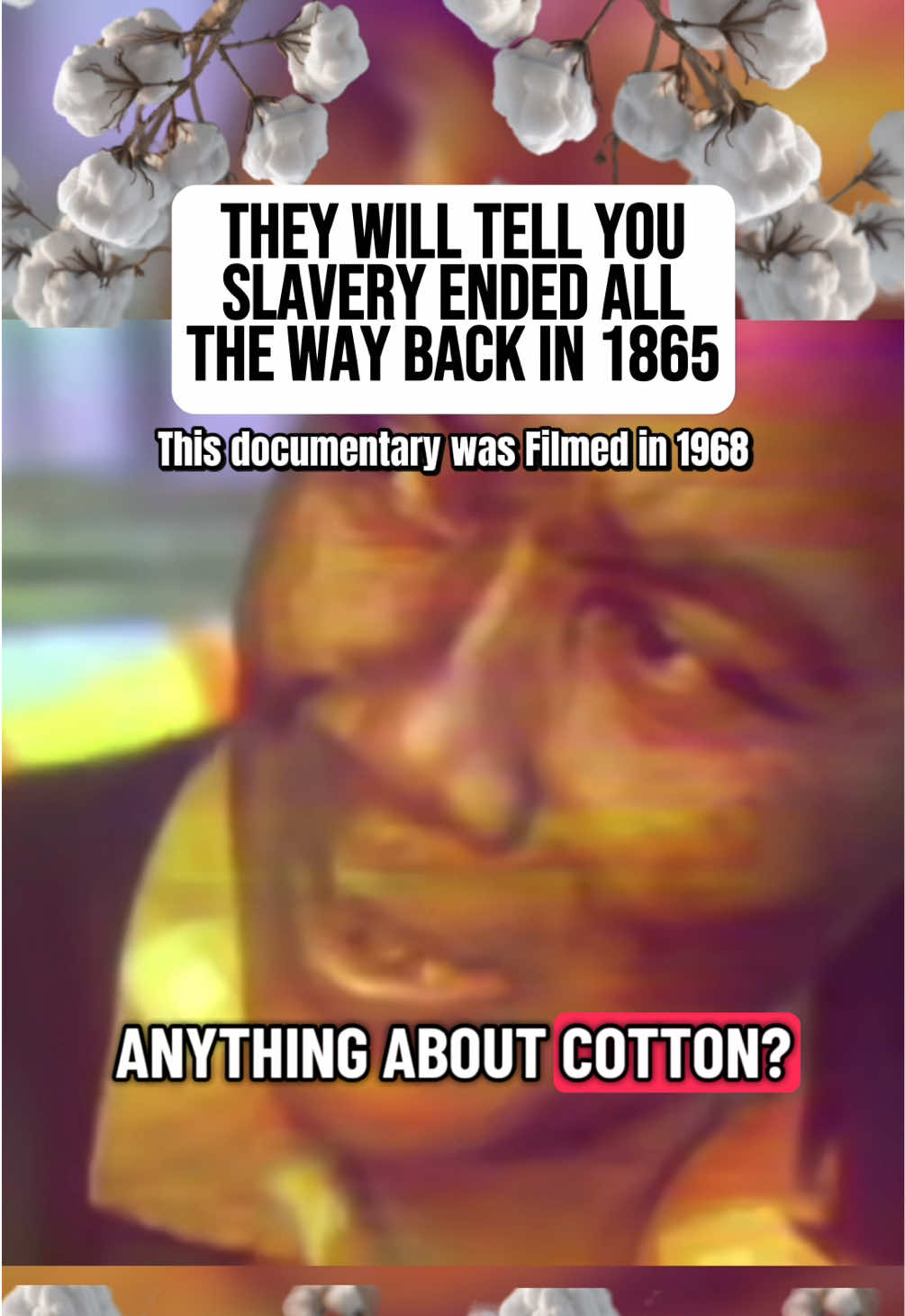Unlearn and relearn 🎥👀‼️ This was filmed in 1968. Do with that what you will. #History #Truth #relearn #mississippi #cotton