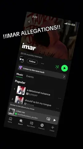 first dojin then imar bro?? #allegations #imar #underground #viralvideo #fypシ 
