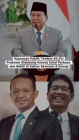 Rakyat Indonesia makin percaya sama arah kepemimpinan, kinerja Presiden Prabowo Subianto dapat pujian tinggi #1thnPrabowoGibran 