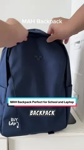MAH 3415 Axis Commuter Backpack School Bag With Zipper Waterproof Laptop Bag 18L #backpack #laptop #createtowin #waterproof
