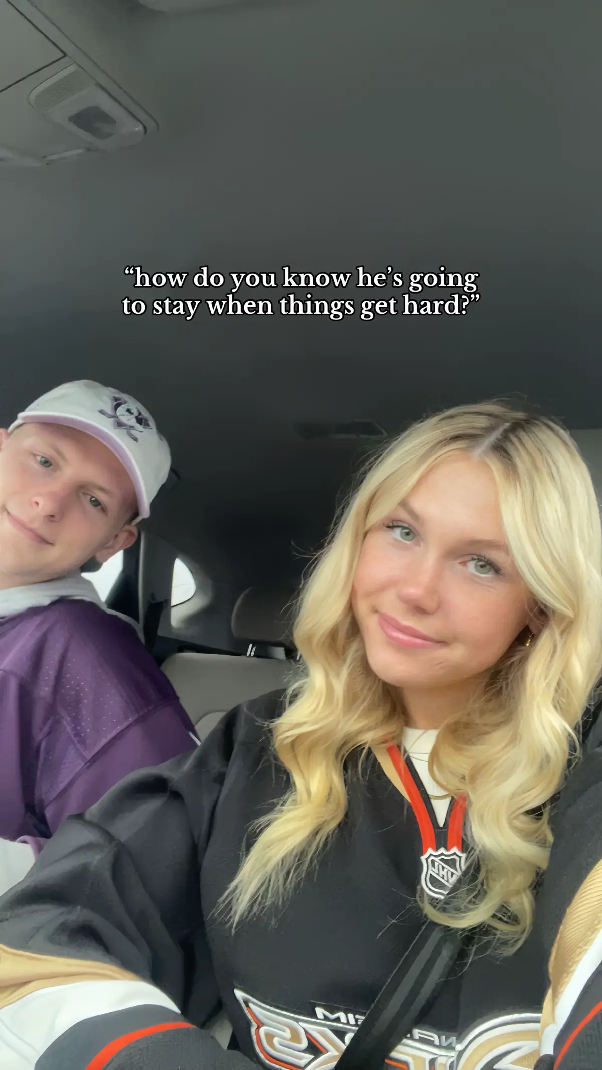 he’s a lifelong ducks fan so i’m not worried #anaheimducks #hockey #NHL #ducks #boyfriend 