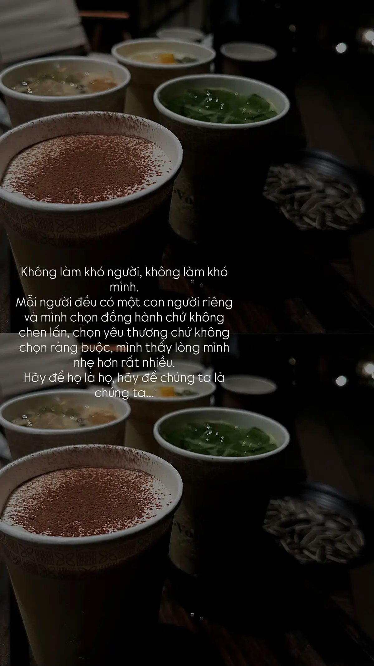 Hãy để họ là họ , chúng ta là chúng ta !