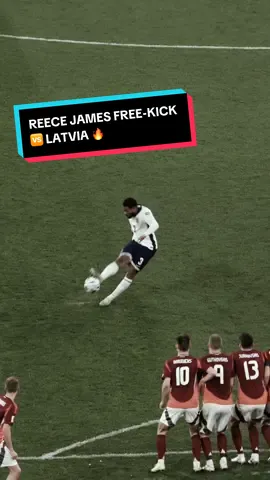 First England goals don’t come much better than this… 🤤 #england #threelions #reecejames #LatviavsEngland 