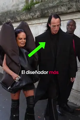Conocías del diseñador más oscuro del mundo 😱 #rickowens #moda #estilo #hollywood 