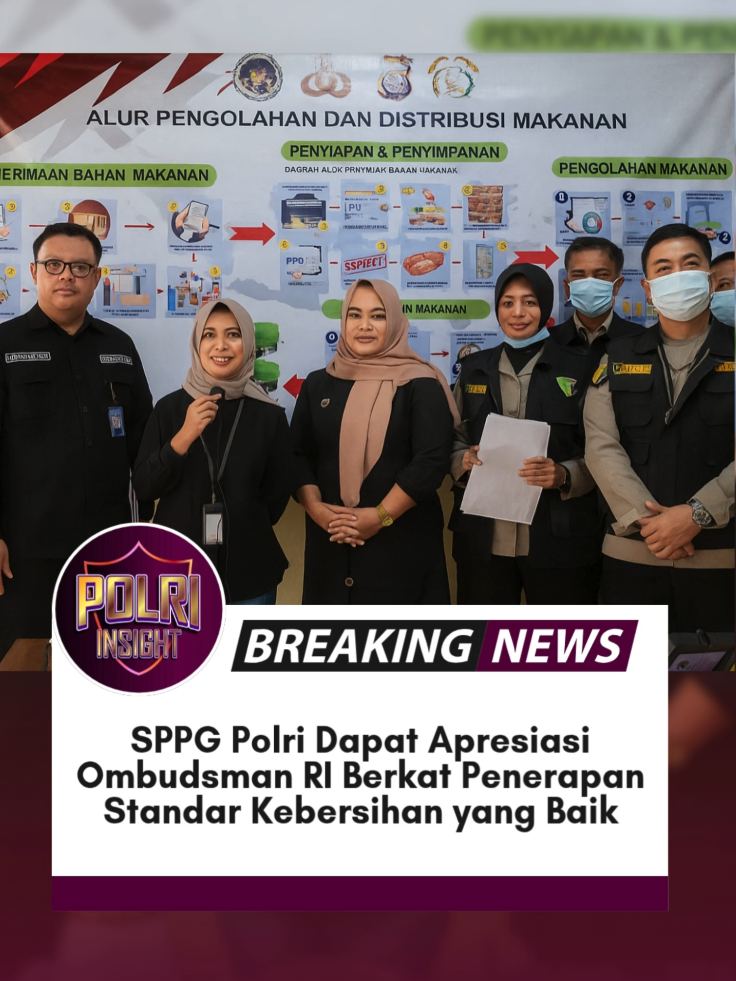 Satuan Penyelenggara Pelayanan Gedung (SPPG) Polri mendapat apresiasi dari Ombudsman Republik Indonesia atas penerapan standar kebersihan dan pelayanan publik yang baik di lingkungan kepolisian. Penghargaan ini diberikan setelah Ombudsman RI melakukan penilaian langsung terhadap aspek kebersihan, kenyamanan, dan pelayanan publik di sejumlah fasilitas Polri. SPPG Polri dinilai berhasil menjaga lingkungan kerja yang bersih, tertata, dan ramah bagi masyarakat. Kepala SPPG Polri menyebut apresiasi ini menjadi motivasi untuk terus meningkatkan kualitas pelayanan publik, sejalan dengan visi Polri sebagai lembaga yang transparan, profesional, dan humanis. Langkah ini juga sejalan dengan program transformasi menuju Polri Presisi, yang menekankan pentingnya pelayanan prima dan kepuasan masyarakat. #SPPGPolri #OmbudsmanRI #PelayananPublik #Polri #Polisi