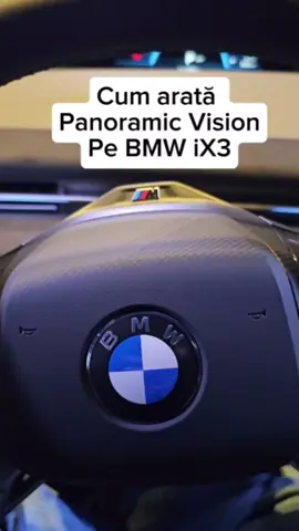 BMW iX3 cu Panoramic Vision #bmw #bmwix3 #masini #romania #auto 