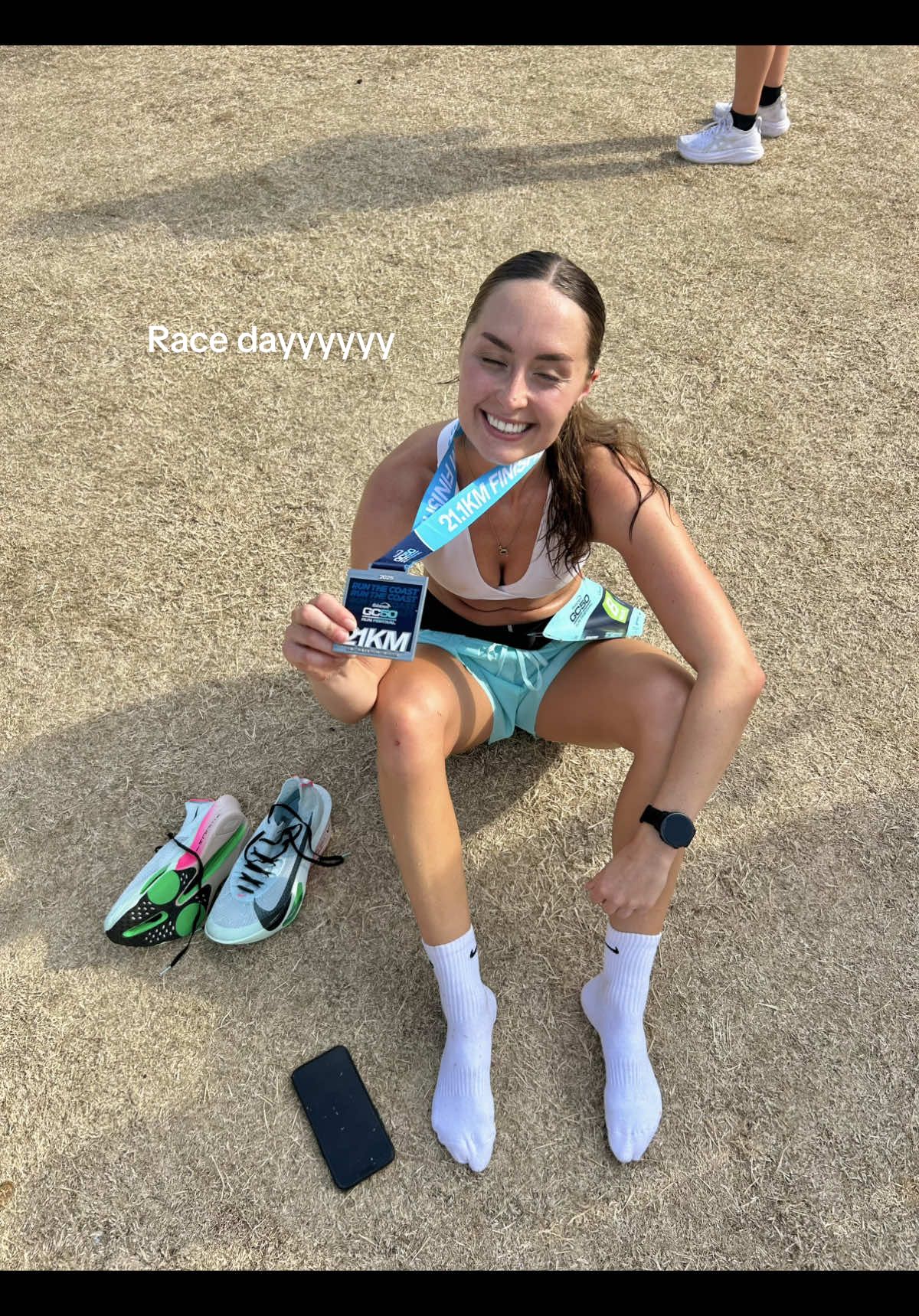 Needing a new left knee after this one  #fyp#Running#halfmarathon#injury