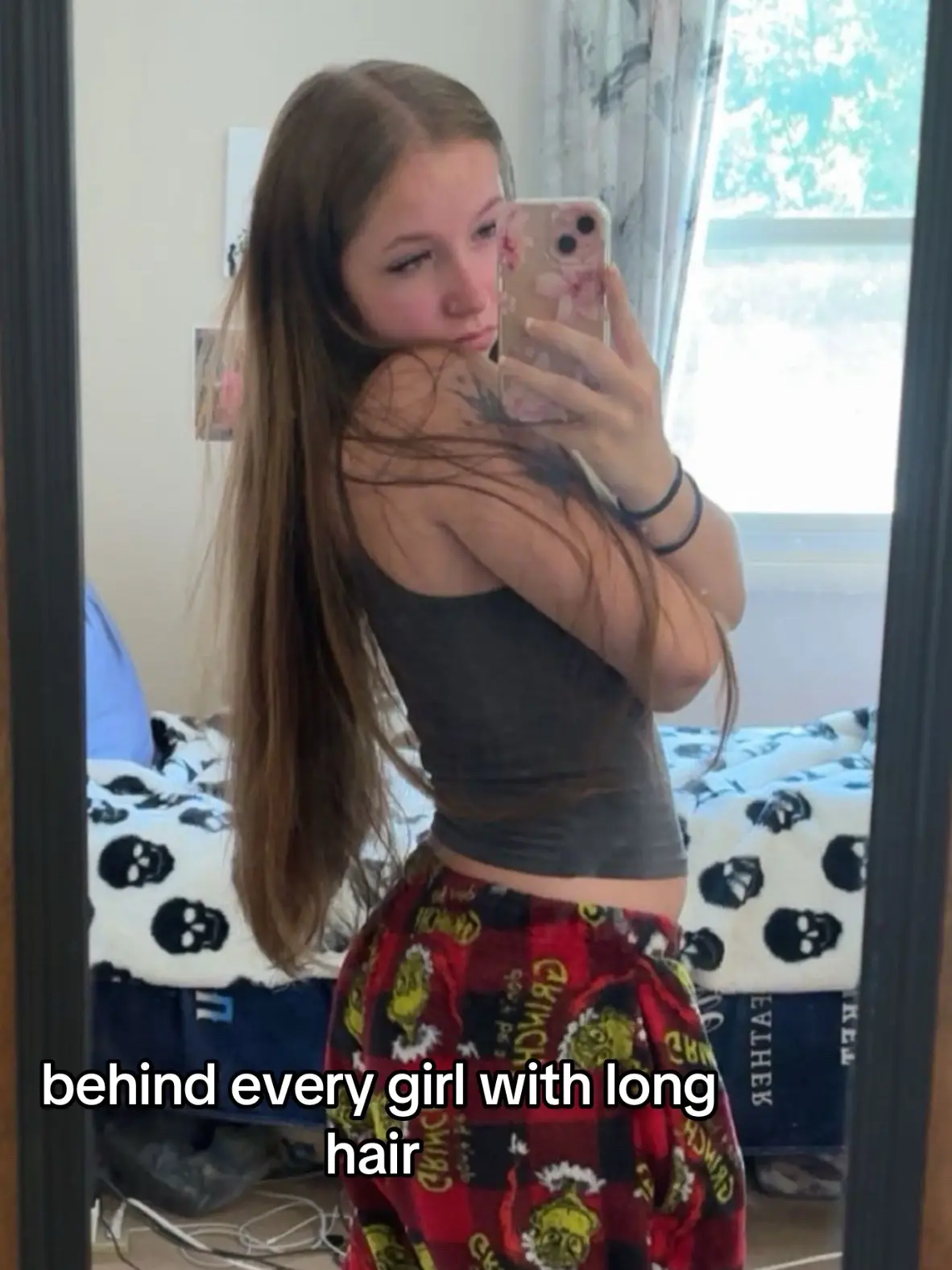 let’s talk about the ponytail…