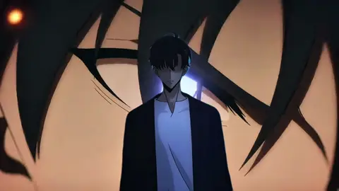 🥹🖤 #sungjinwoo #sololeveling #gojo #jujutsukaisen #fyp 