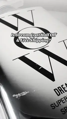Confirmed 👏 ON SALE!  Run, don’t walk 🏃‍♀️💨 @Color Wow Hair  #fallfestival #fyp #colorwow #colorwowdreamcoat #tiktokmademebuyit 