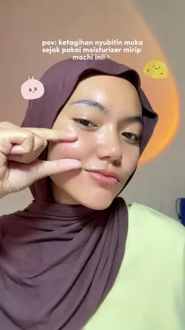 jadi sekenyel mochi gara gara pakai garnier dry-touch cream @Garnier Indonesia 🤏🏻 #SekenyalMochi #Skin #mochiskin #moisturizerviral 