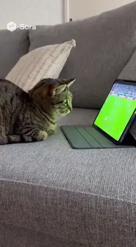 That last-minute winner feeling. Some of us take it more seriously than others.⚽️🔥#socer #worldcup #sports #funnycat #victorydance 