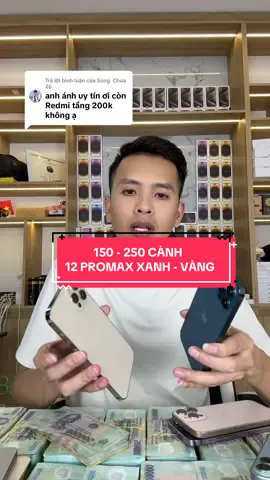 Trả lời @Sùng  Chua 26 150 - 250 CÀNH 12 PROMAX XANH - VÀNG - 6th-1N #anhuytin 