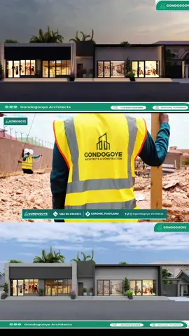 Magaladee puntland ugu dhismayaal Qurxoon. #GondogoyeArchitects #SomaliaConstructionProjects #GPlus1Architecture #GaroweDevelopment #ResidentialDesign 
