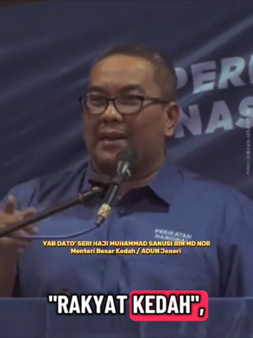 Demi Rakyat Kedah #sanusi #sanusimdnor #tunmahathir  #satriamahathir #kedah @ @chedetofficial @sanusimdnor 
