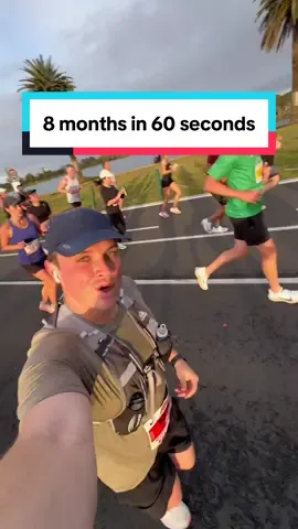 Hard to put into words the emotions I’ve felt over my marathon training but I’m so proud of the guy who decided to make a change 8 months ago and stuck to it #runtok #marthon #melbmara #fyp #Running @MelbMara @ASICS @Runna 
